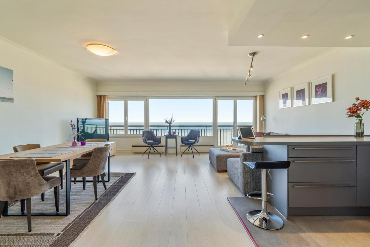 Skyline App 5P Met Prachtige Uitzichten & Terras Apartment ออสเทนด์ ภายนอก รูปภาพ