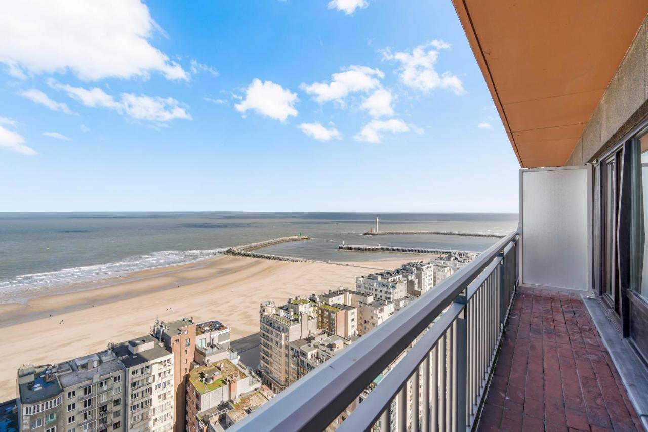 Skyline App 5P Met Prachtige Uitzichten & Terras Apartment ออสเทนด์ ภายนอก รูปภาพ