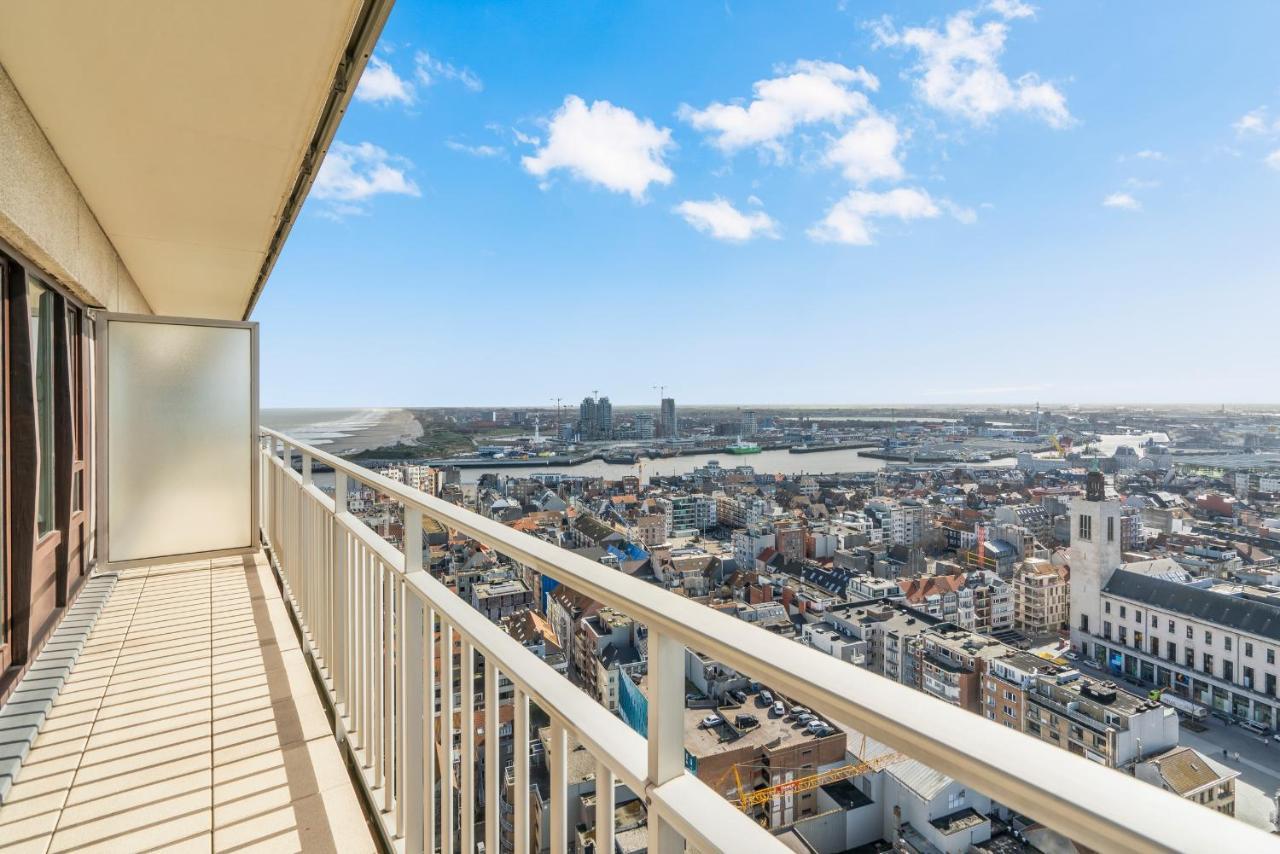 Skyline App 5P Met Prachtige Uitzichten & Terras Apartment ออสเทนด์ ภายนอก รูปภาพ