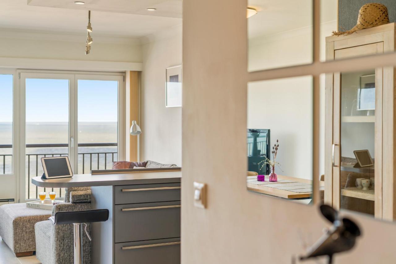 Skyline App 5P Met Prachtige Uitzichten & Terras Apartment ออสเทนด์ ภายนอก รูปภาพ