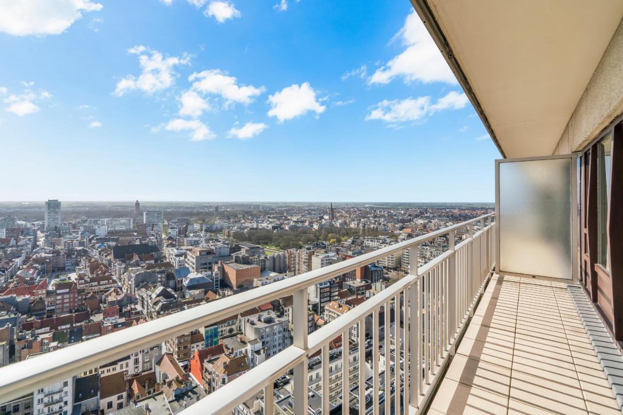 Skyline App 5P Met Prachtige Uitzichten & Terras Apartment ออสเทนด์ ภายนอก รูปภาพ
