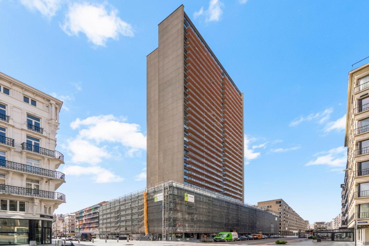Skyline App 5P Met Prachtige Uitzichten & Terras Apartment ออสเทนด์ ภายนอก รูปภาพ